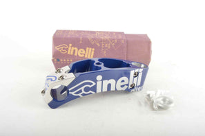 NEW Cinelli Alter Ahead Asics Stem 130mm, 26.0, blue/silver from the 90s NOS/NIB