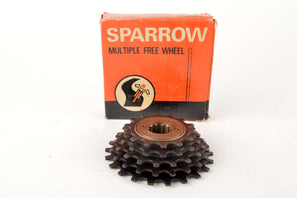 NEW Sparrow 5-speed Freewheel with 14-22 teeth from the 1980s NOS/NIB