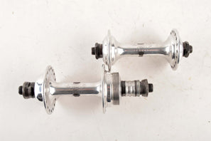 Campagnolo Record #1034 low flange hubset with english threading from the 1960s - 80s