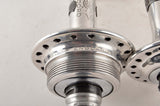 Campagnolo Record #1034 low flange hubset with english threading from the 1960s - 80s