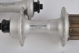NEW Shimano 105SC # FH-1055, HB-1055 6-7 speed hyperglide hubs incl. skewers from the late 80s NOS