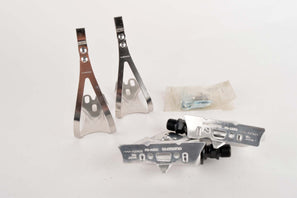 NEW Shimano Light Action #PD-A550 pedals, including toeclips from 1980-90s NOS