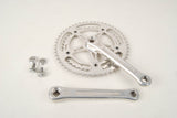 Sugino Mighty road crankset with Mighty Competition chainrings 42/52 teeth and 171mm length from the 1980s