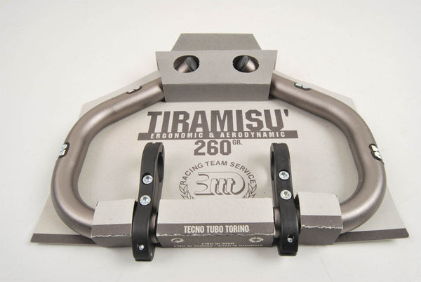 New grey 3 ttt Tiramisu Clip-on Bars from the 90s NOS/NIB