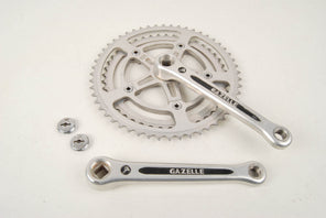 Sakae/Ringyo SR branded Gazelle crankset with chainrings 44/52 teeth and 170mm length from 1979