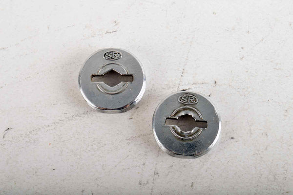 Sakae/Ringyo (SR) crank dust caps set from the 1980s