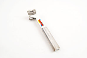 Aero alloy seatpost in LOOK/Mondrian design in 27,2 from the 80s