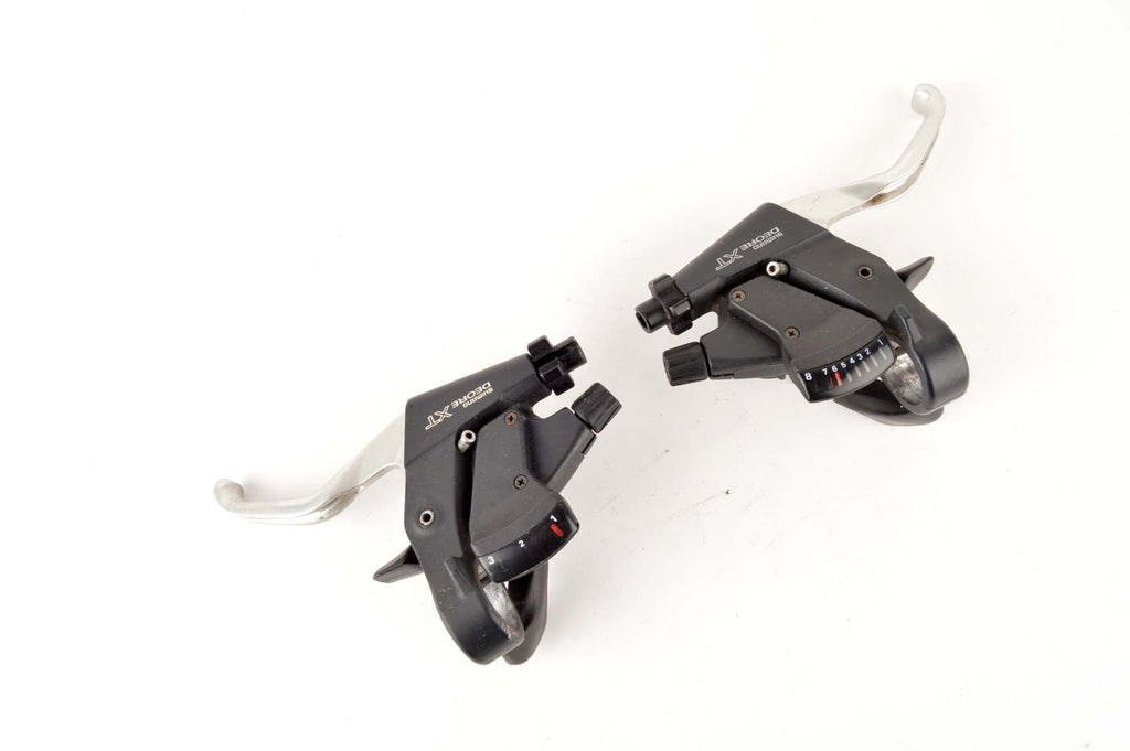 Shimano Deore XT #ST-M739 3/8 speed shifting brake levers from Shimano Deore XT #ST-M739 3/8 speed shifting brake levers from