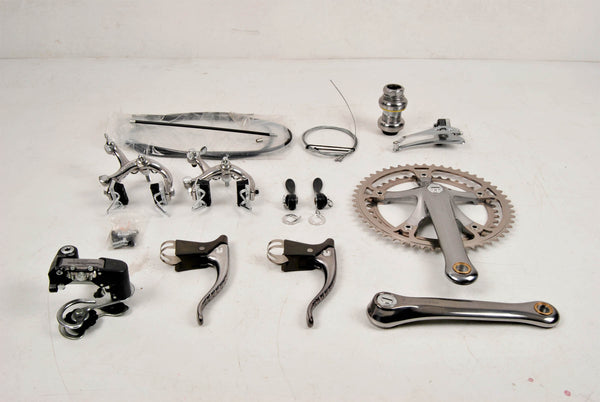 Pewter anodized Gipiemme Special Strada groupset (NOS)