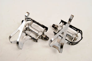Campagnolo Super Record 50th Anniversary Pedals + matching Toe Clips in Large , 1983