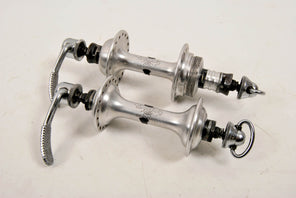 Campagnolo #1034 Record Strada low flange Hubset with skewers