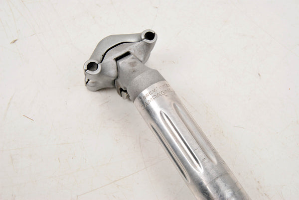 Campagnolo fluted Nuovo Super Record # 4051/1 alloy seatpost in 25.0 diameter from around 1980s