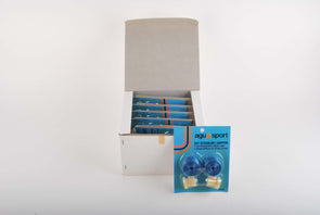 NEW Agu Sport blue shiny handlebar tapes (pack of 12) from the 1980s NOS / NIB