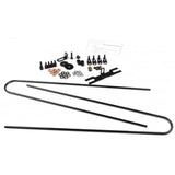 VeloOrange 700c Hammered Fenders, 45mm, Silver and Black