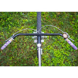 VeloOrange Grand Cru Klunker Bar Handlebar in 68 cm (c-c) and 25.4 mm clampsize, nickel and black