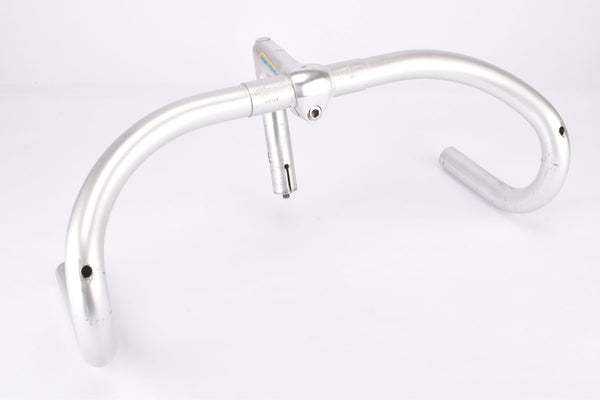 Koga Miyata labled aero Cinelli 1E and Criterium 65-40 Cockpit / Handlebar set with intetrnal routed brakecable with 80mm Stem and 40cm (c-c) Handlebar from the 1980s - 1990s