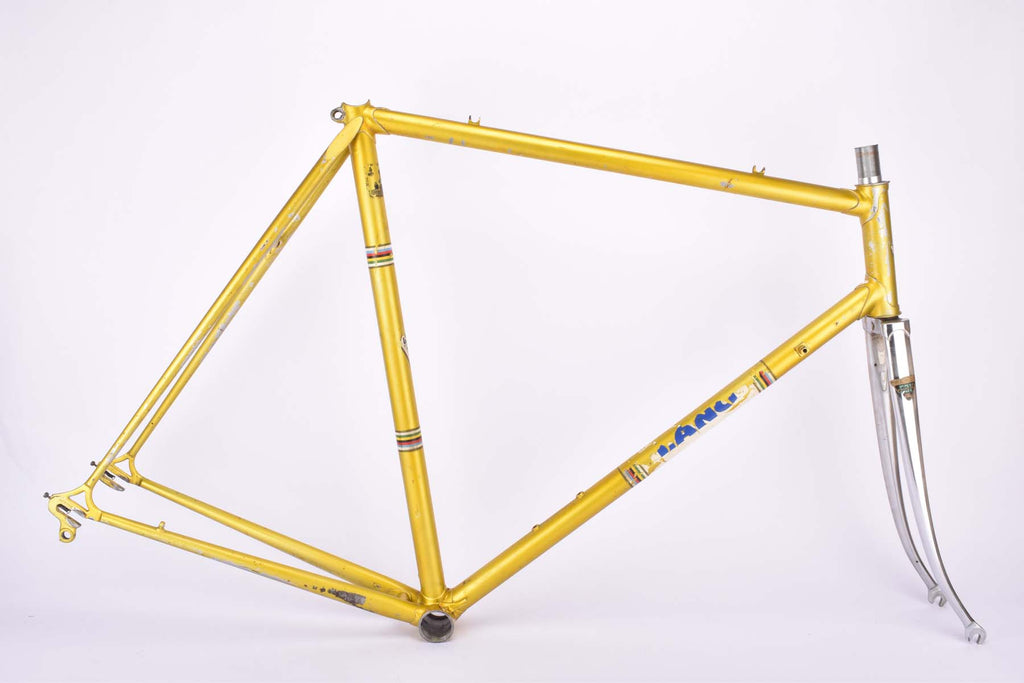 fahrradrahmen 58 cm Lang Cycles Suisse frame in 58 cm (c-t) / 56.5 cm (c-c) with Reynolds 531 tubing from the 1970s Lang Cycles Suisse frame in 58 cm (c-t) / 56.5 cm