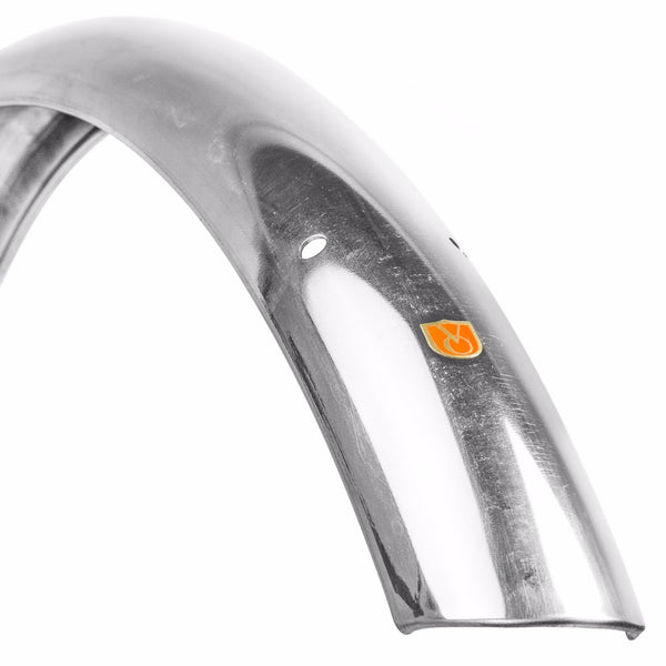 VeloOrange 700c Stainless Steel Fenders, 45mm, Silver