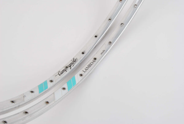 NOS Campagnolo Lambda Strada tubular rim set (2 rims) with 36 holes from the 1980s - 90s