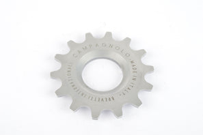 NOS Campagnolo Super Record / 50th anniversary #L-14 Aluminum 7-speed Freewheel Cog threaded on outside with 14 teeth from the 1980s