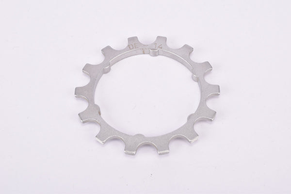 NOS Campagnolo Super Record / 50th anniversary #DE-14 Aluminium 6-speed Freewheel Cog with 14 teeth from the 1980s