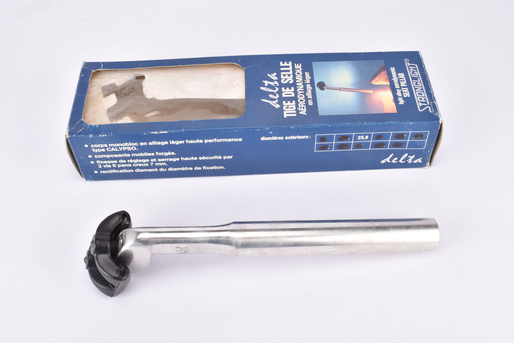 NOS/NIB Delta de Stronglight ref. #TSDELTA Aero quill Seatpost 25.6 mm NOS/NIB Delta de Stronglight ref. #TSDELTA Aero quill Seatpost 25.6 mm