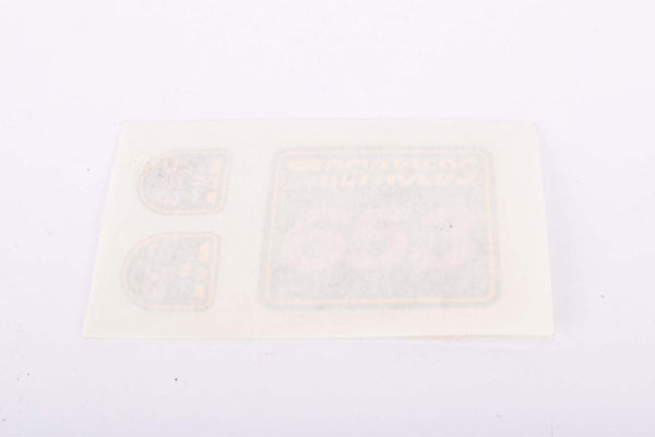 NOS Reynolds 653 Tube Set Water Transfer Decals for frame and Fork from the 1990s