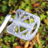 VeloOrange Sabot Pedals, Silver and Black