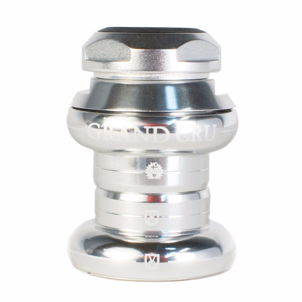 VeloOrange 1" Sealed Bearing Threaded Headset, Silver, Mirror, Black