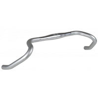 VeloOrange Dajia Cycleworks Far Bar Handlebar in 44,48 cm (c-c) and 31.8 mm clampsize, silver and black